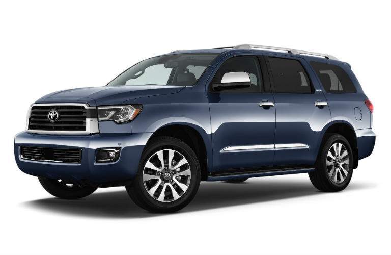2018 Toyota Sequoia Exterior Driver Side Front Profile