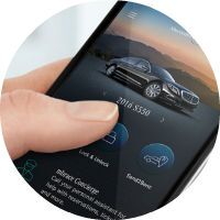 2017 Mercedes-AMG GLE43 Coupe mbrace connect app