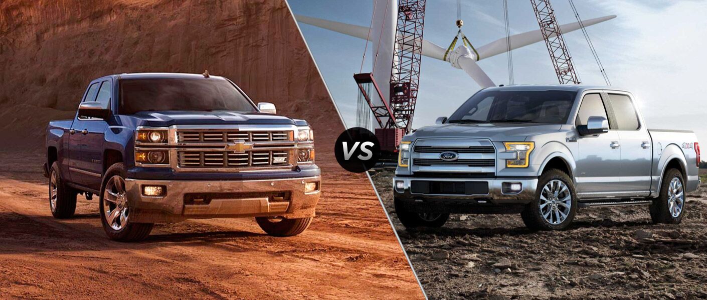 2015 Chevy Silverado vs 2015 Ford F 150