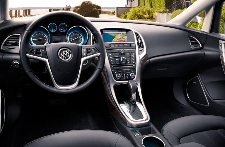2016 Buick Verano dashboard view