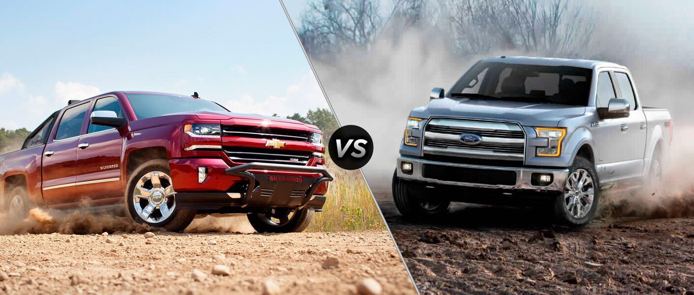 2016 Chevy Silverado Vs Ford F 150