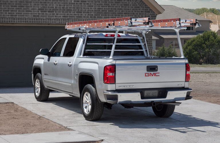 2016 GMC Sierra 1500 on the job