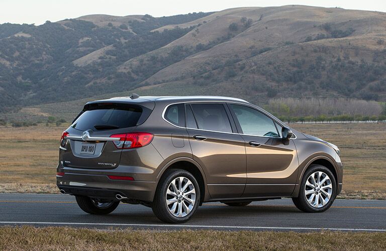 2016 Buick Envision on the road