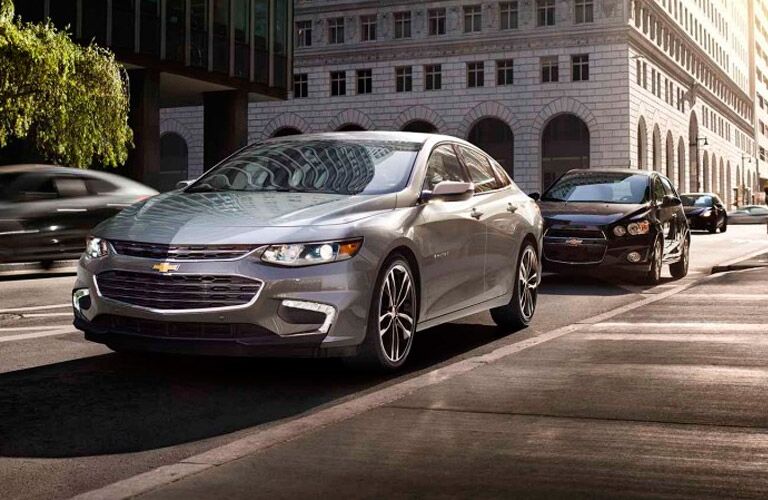 2017 Chevy Malibu in city traffic Winnipeg, MB