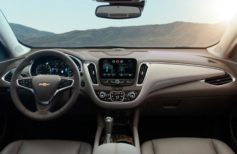 2017 Chevy Malibu interior view Winnipeg, MB