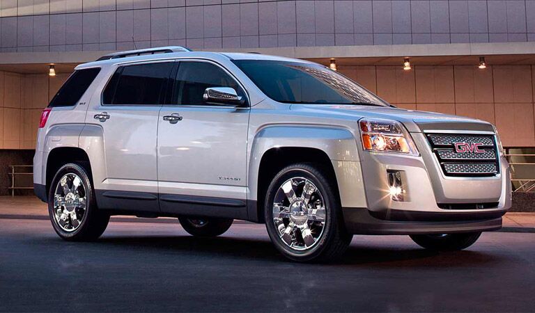 GMC Terrain small crossover near a building Winnipeg, MB