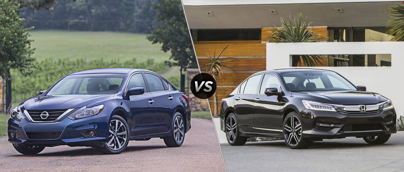 2016 Nissan Altima vs 2016 Honda Accord