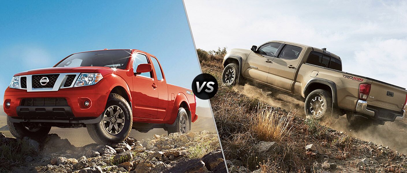 2016 Nissan Frontier vs 2016 Toyota Tacoma
