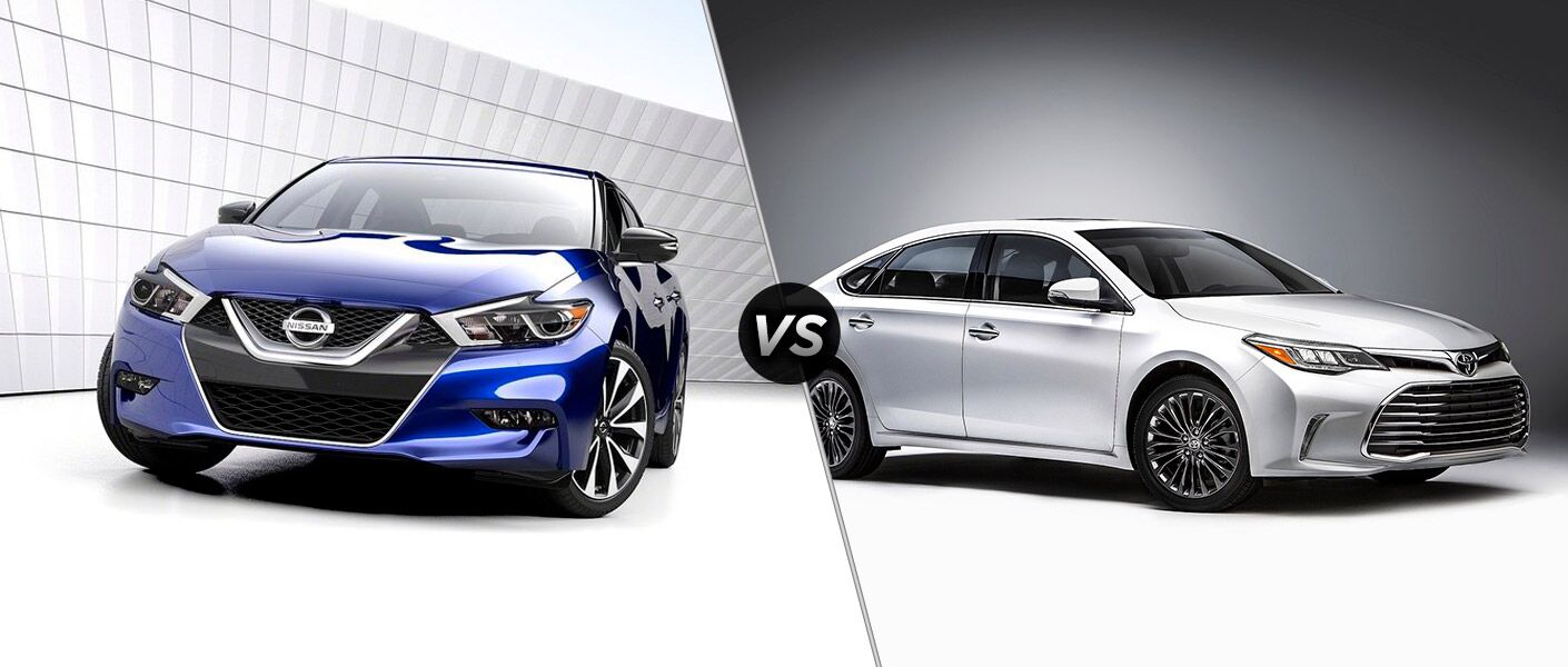 2016 Nissan Maxima vs. 2016 Toyota Avalon
