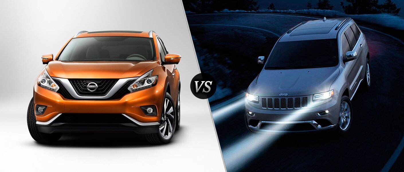 2016 Nissan Murano vs 2016 Jeep Grand Cherokee