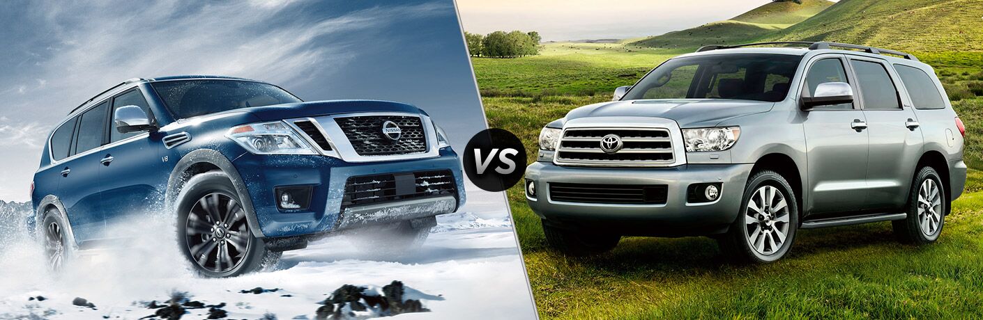 2017 Nissan Armada vs 2017 Toyota Sequoia