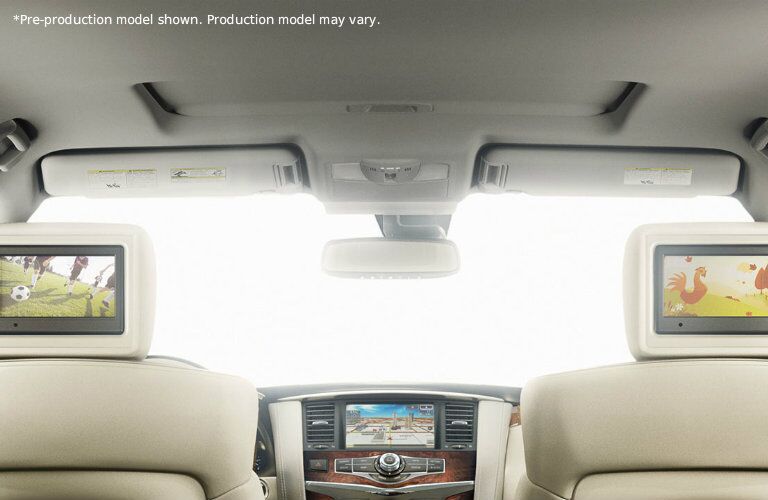 2017 Nissan Armada available DVD player