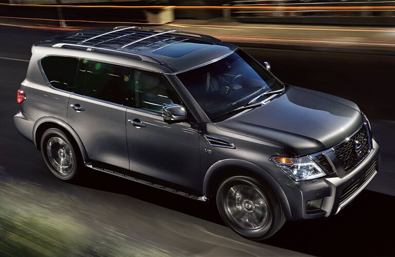 2020 Nissan Armada cruising down the road