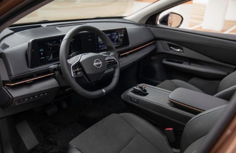 dashboard view of the 2023 Nissan Ariya