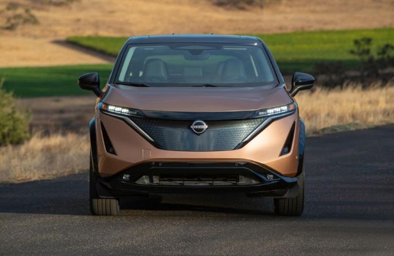 front view of the 2023 Nissan Ariya