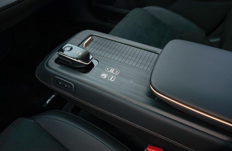 console of the 2023 Nissan Ariya