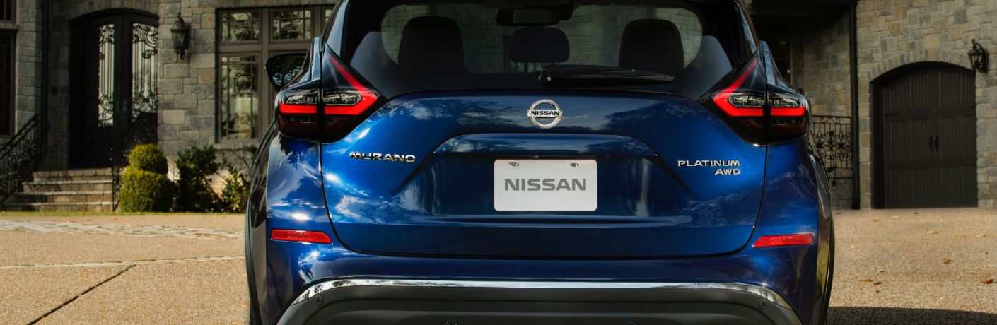 A rear photo of the 2019 Nissan Murano.