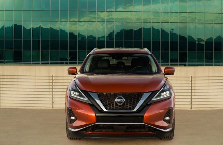 A head-on look at the 2021 Nissan Murano.