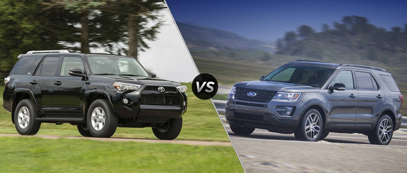 2016 Toyota 4Runner vs 2016 Ford Explorer A_o