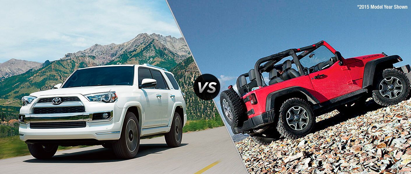 2016 Toyota 4runner Vs Jeep Wrangler
