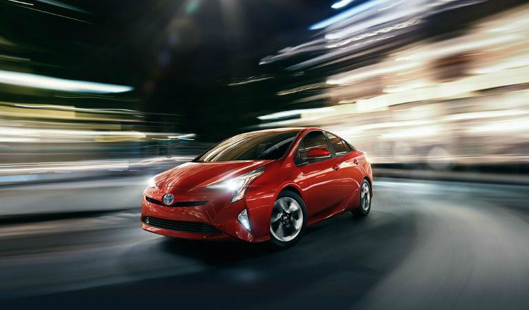 Red 2016 Toyota Prius Fort Smith AR at J. Pauley Toyota