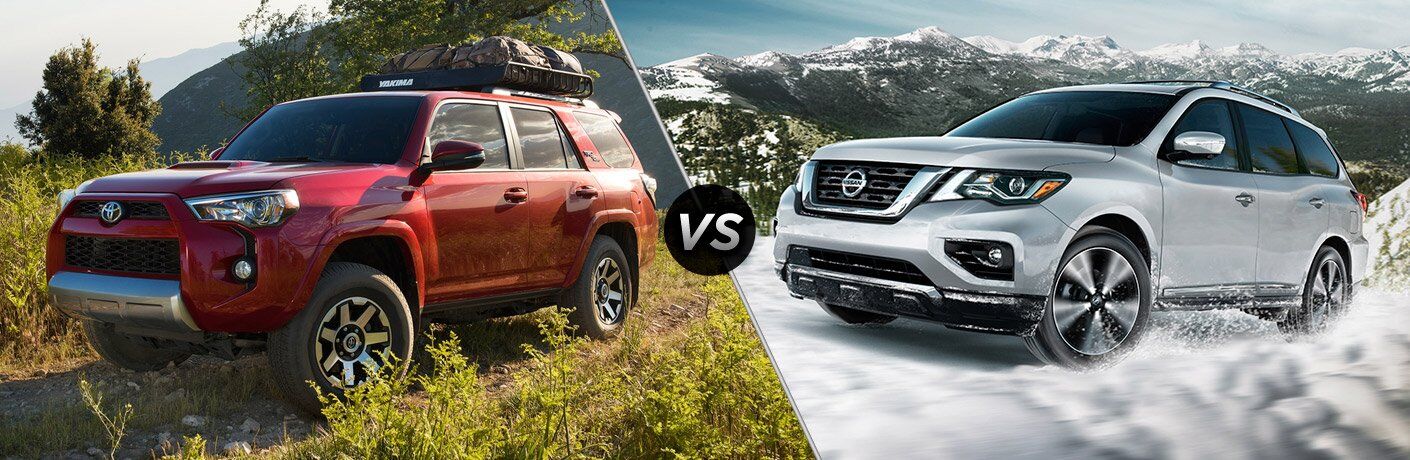 2017 Toyota 4Runner vs 2017 Nissan Pathfinder
