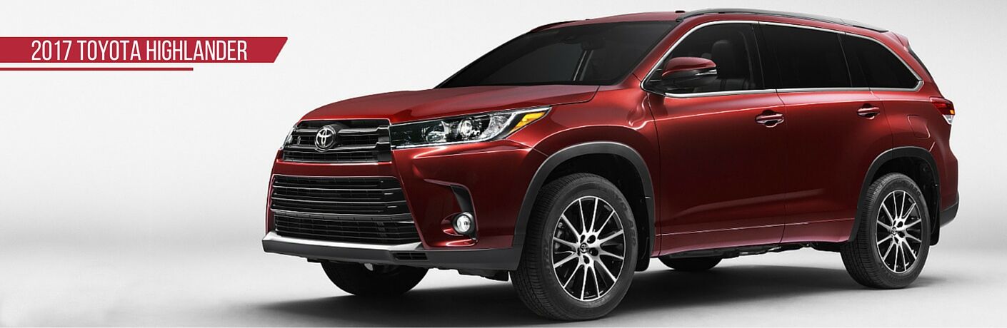 2017 Toyota Highlander Vs 2016