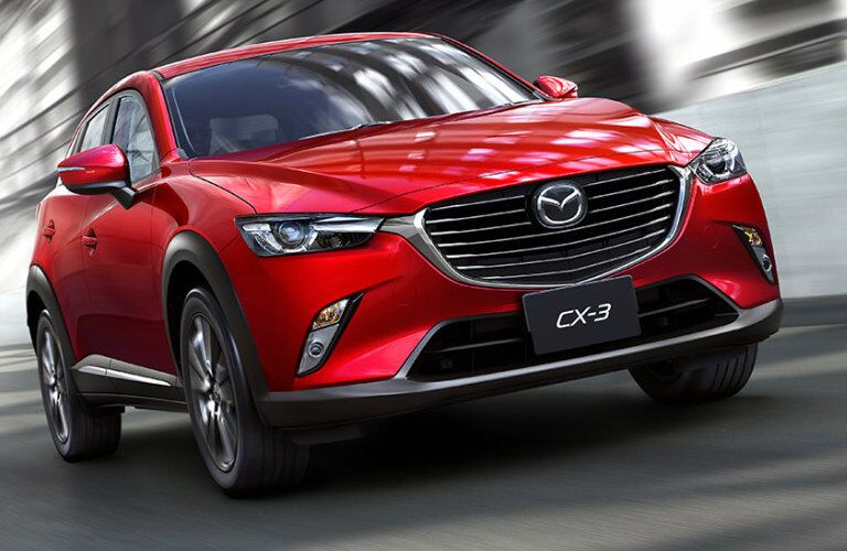 Front profile of 2016 Mazda CX-3