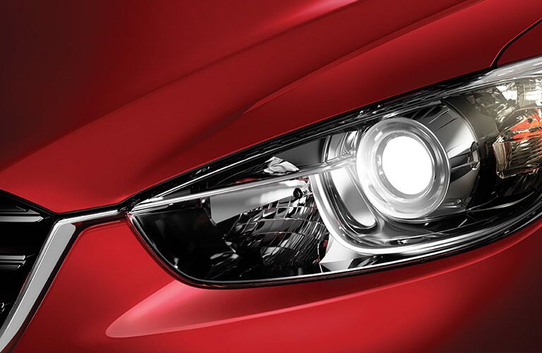 Headlight of 2016 Mazda CX-5