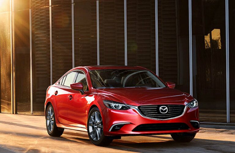 Front profile of 2017 Mazda6 Grand Touring