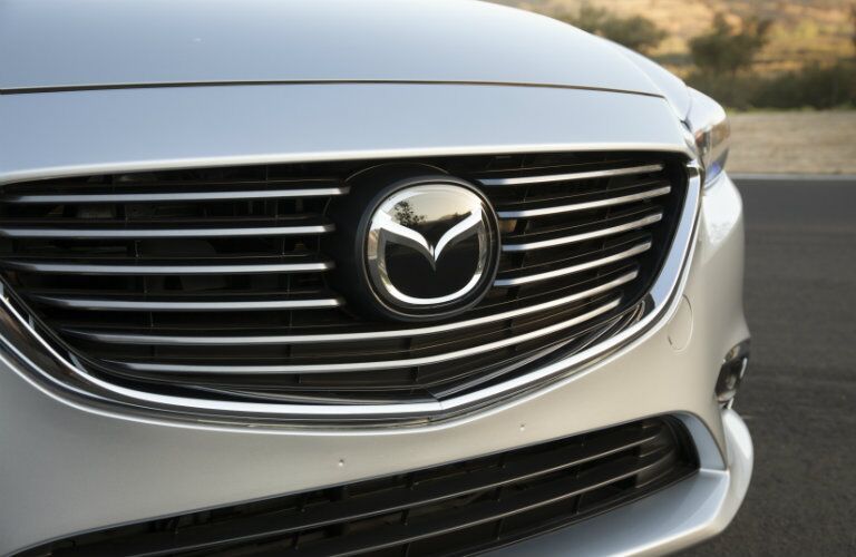 Front grille of 2017 Mazda6 Grand Touring