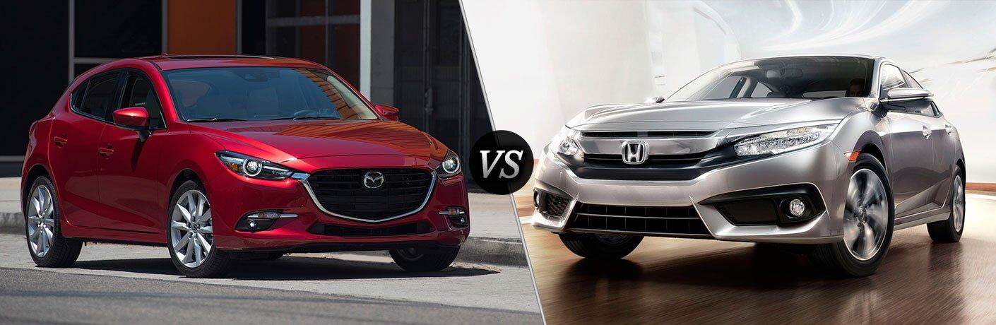 2017 Mazda3 Vs Honda Civic