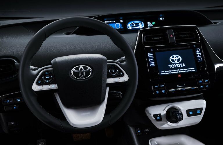 2016 Toyota Prius Vacaville CA wraparound dashboard design