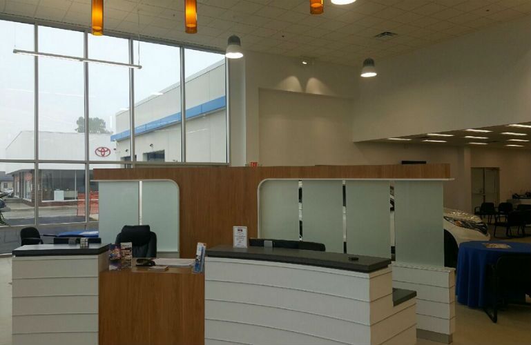 Kokomo Auto World New Reception Desk