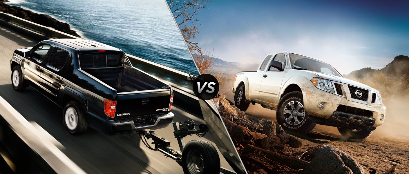 2014 Honda Ridgeline vs 2014 Nissan Frontier