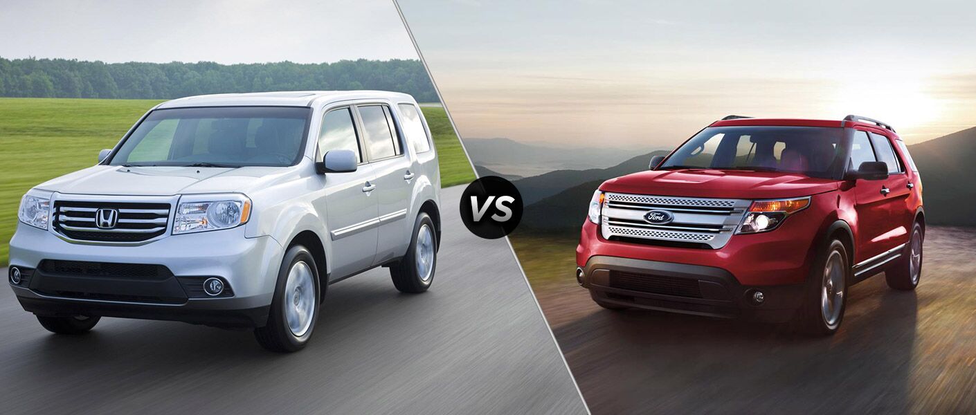 2015 Honda Pilot vs 2015 Ford Explorer