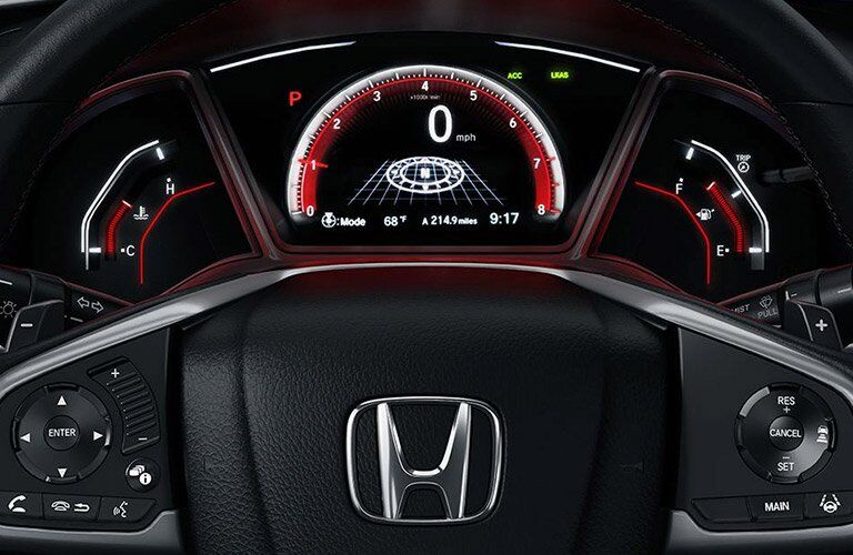 2017 Honda Civic Hatchback technology features