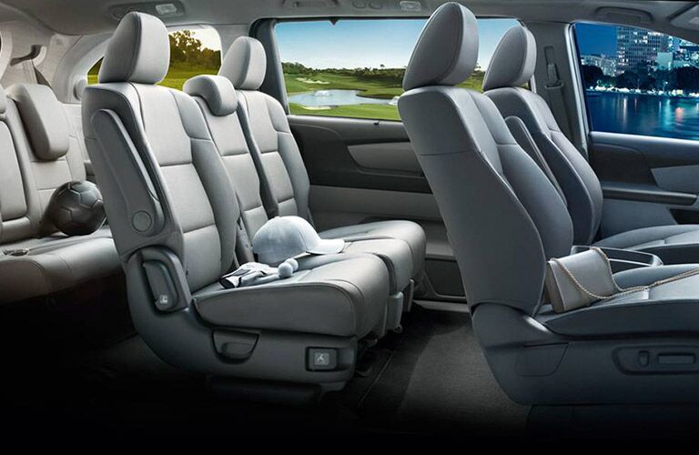 2017 Honda Odyssey passenger space