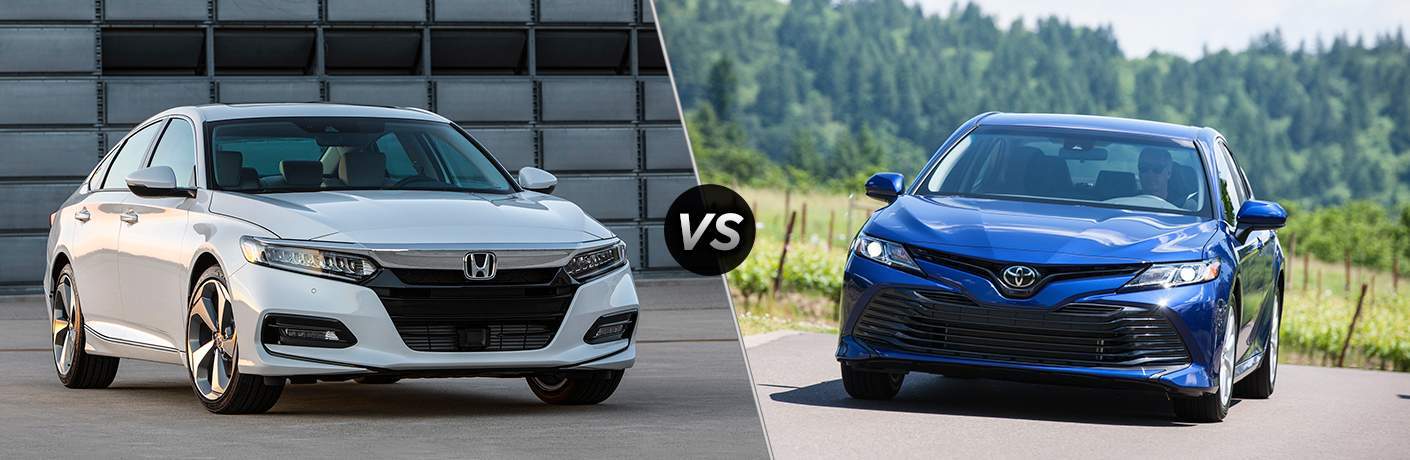 2018 Honda Accord Vs Toyota Camry