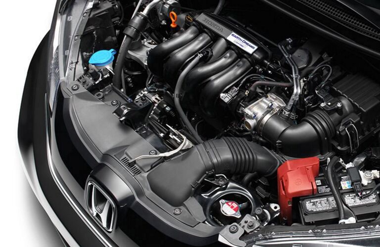 View of Engine in 2017 Honda Fit