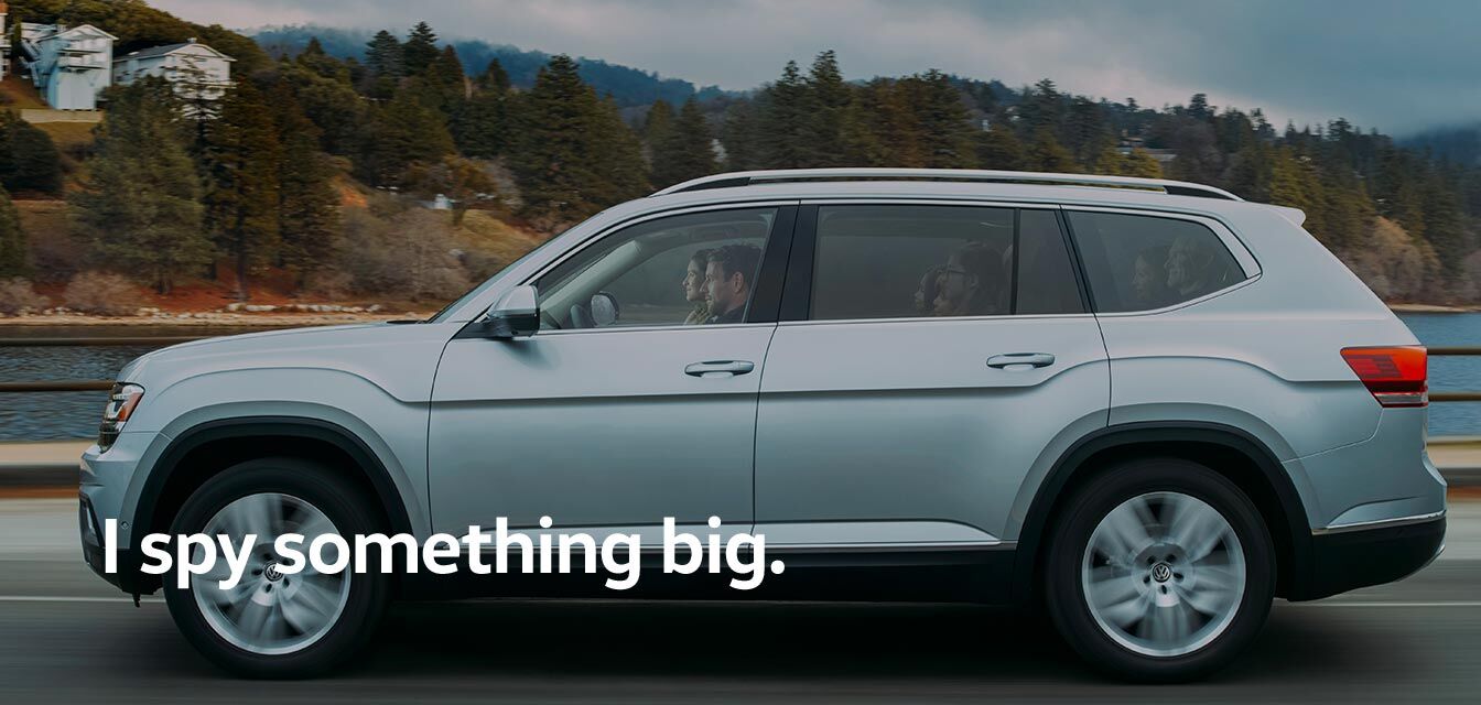 VW Atlas: I spy something big.