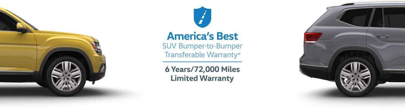 America's Best SUV Bumper-to-Bumper Transferable Warranty*