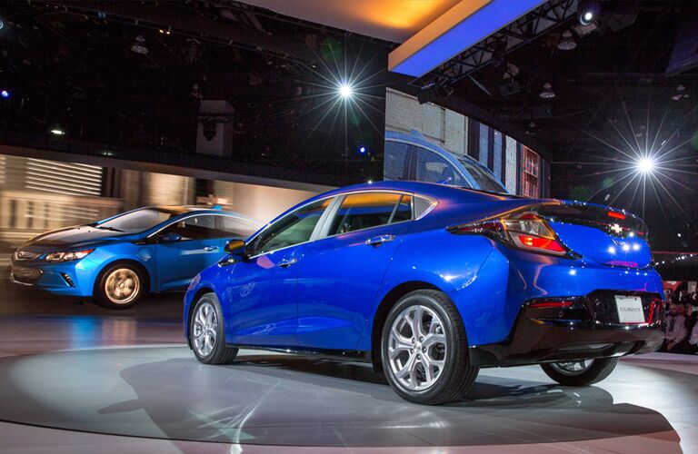 2016 Chevy Volt at Car Show