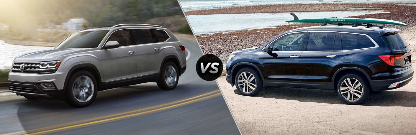 2018 Volkswagen Atlas vs 2018 Honda Pilot