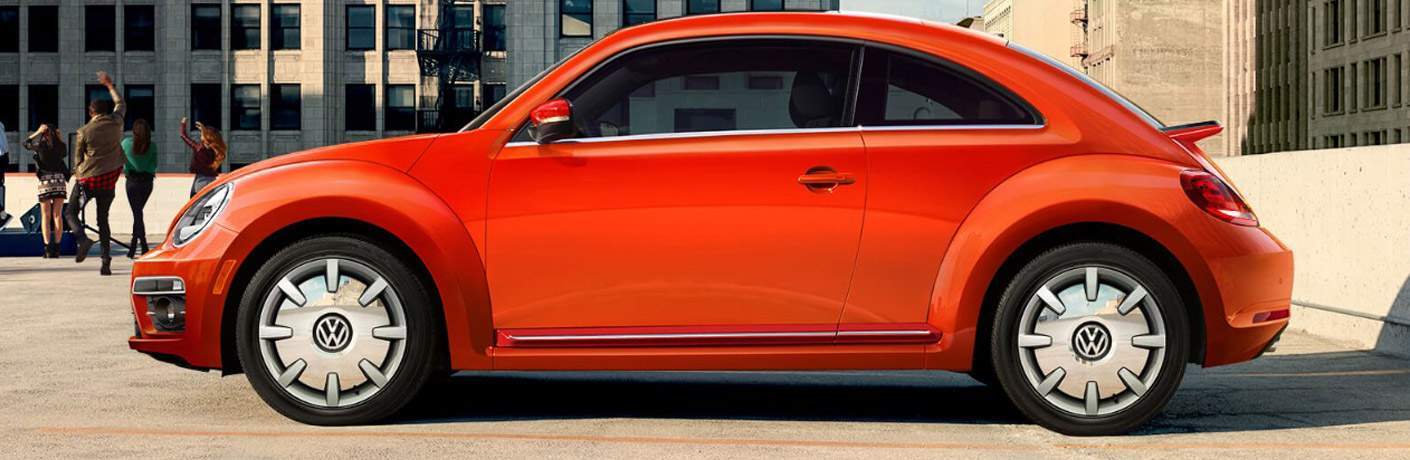 2018 Volkswagen Beetle in orange