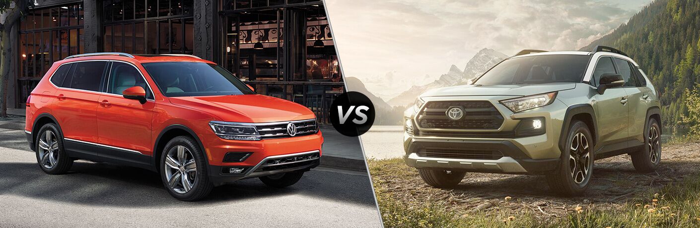 2019 Volkswagen Tiguan vs 2019 Toyota RAV4