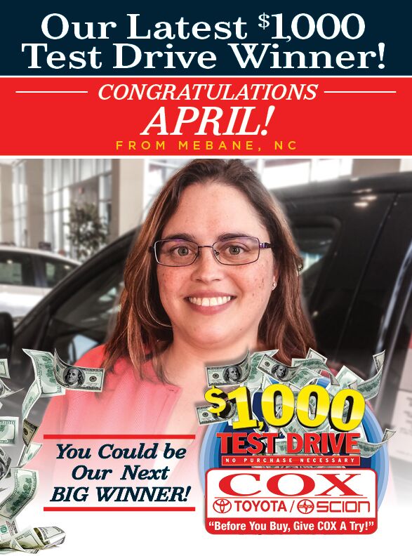 test drive winner