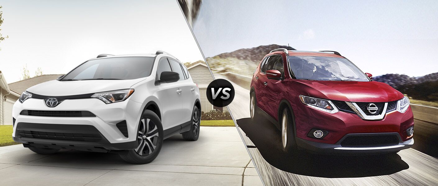 2016 Toyota RAV4 vs 2016 Nissan Rogue