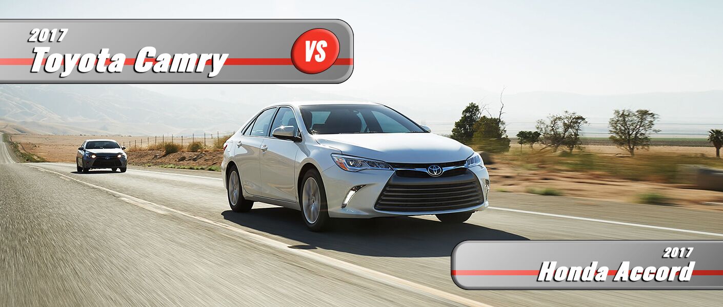 New 2017 Toyota Camry vs New 2017 Honda Accord