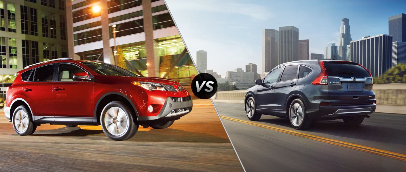 2015 Toyota RAV4 vs 2015 Honda CR-V
